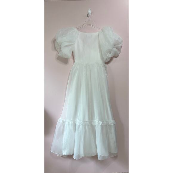Jessakae Collection Dress in White Size Large - Picture 6 of 7